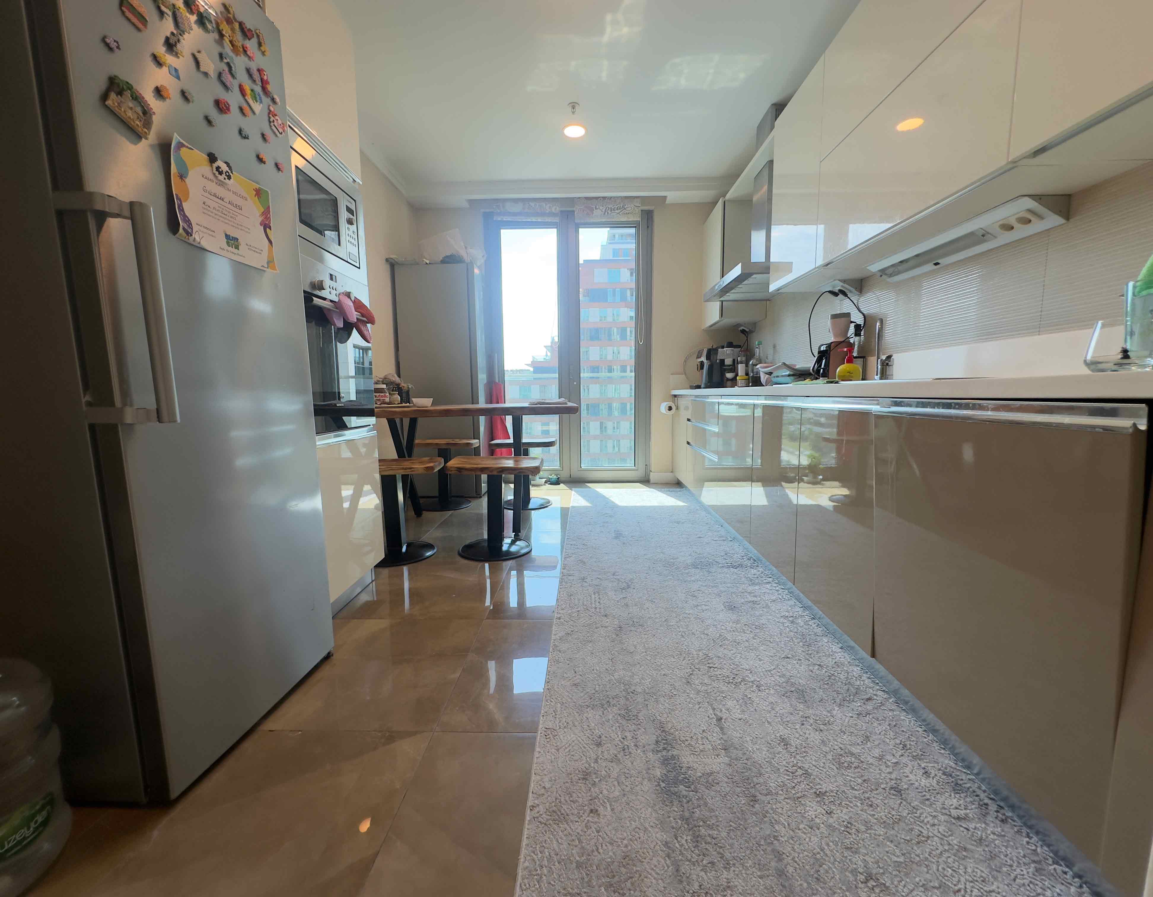 Vadistanbul Teras Evler'de Geniş Balkonlu Satılık 3+1 Daire