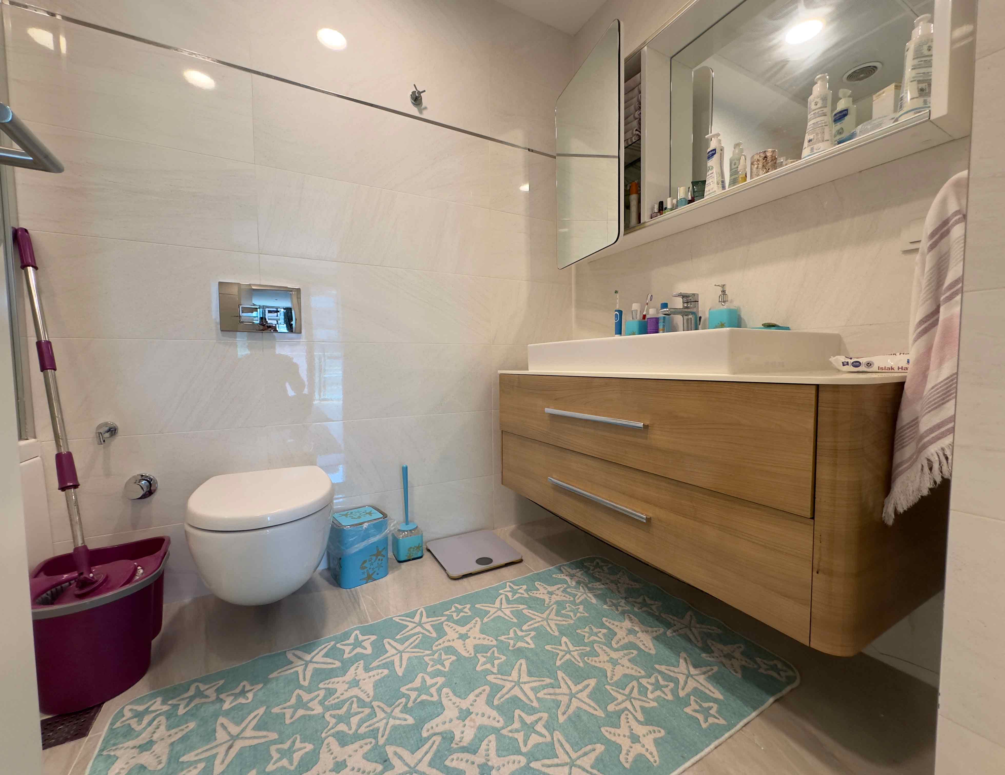 Vadistanbul Teras Evler'de Geniş Balkonlu Satılık 3+1 Daire