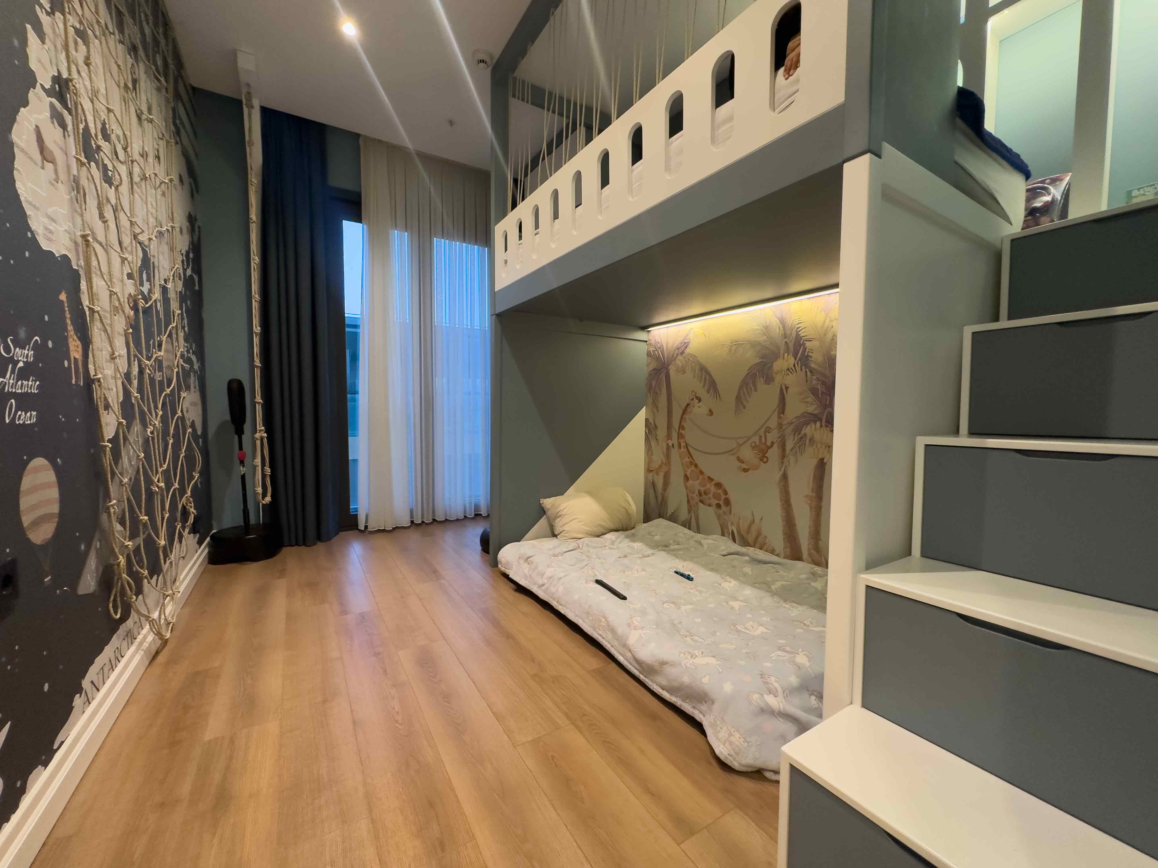 Avrupa Konutları Çamlıvadi'de Özel Dekorasyonlu Satılık 2+1 Daire