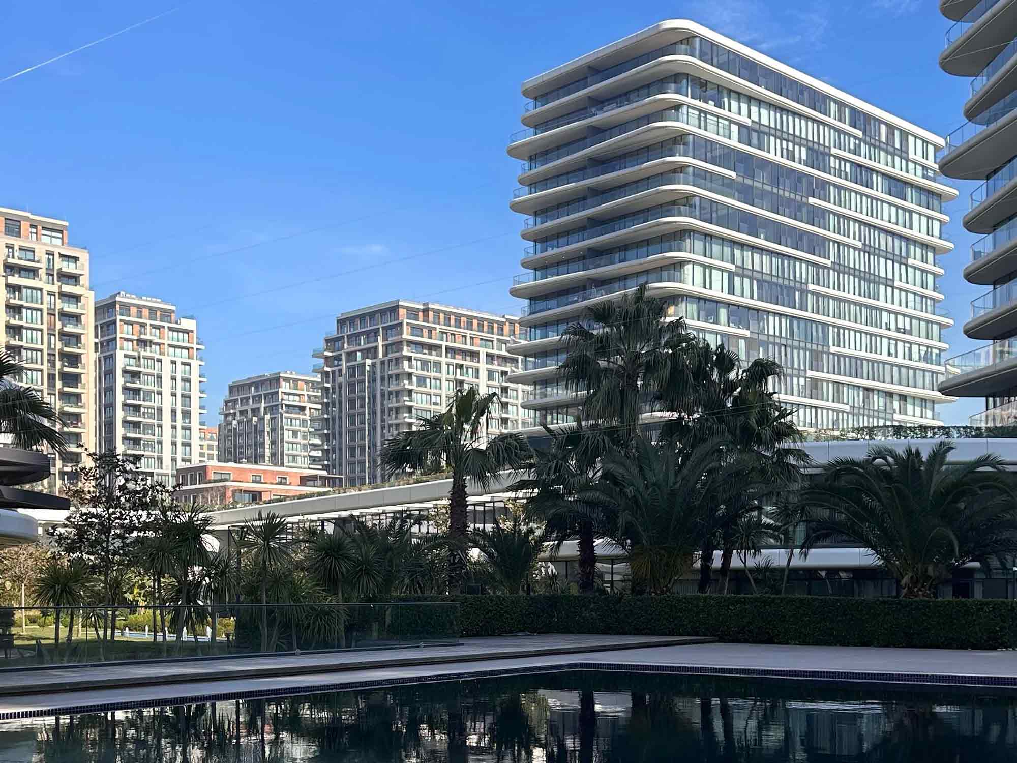 Zeytinburnu Yedi Mavi'de Deniz Manzaralı Kiralık 3+1 Sıfır Daire