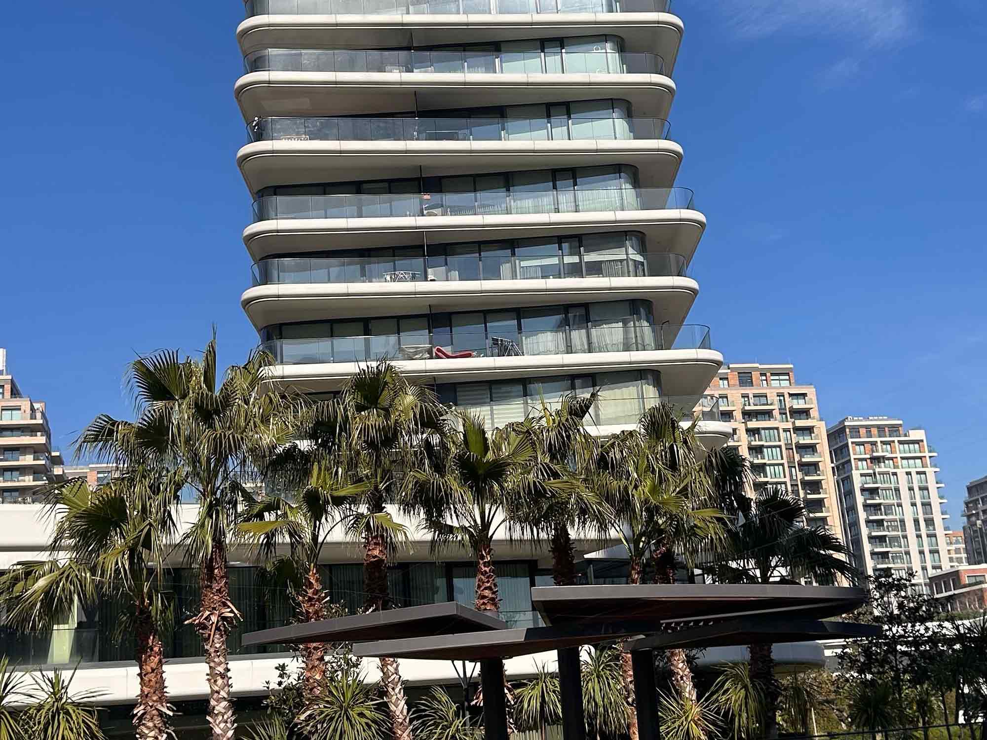 Zeytinburnu Yedi Mavi'de Deniz Manzaralı Kiralık 3+1 Sıfır Daire