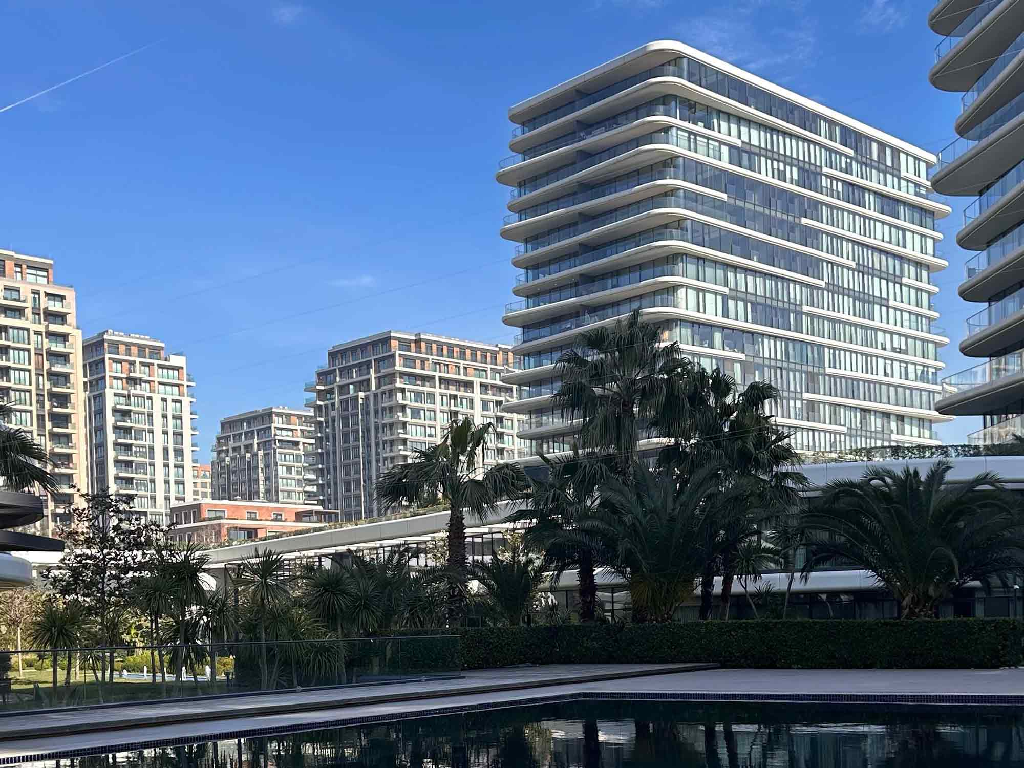 Zeytinburnu Yedi Mavi'de Deniz Manzaralı Kiralık 3+1 Sıfır Daire