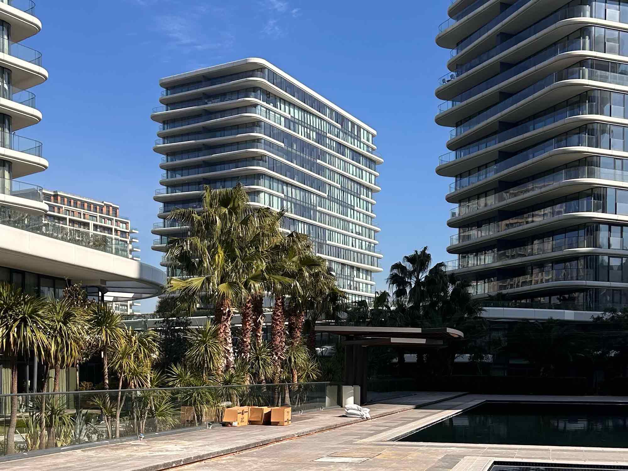 Zeytinburnu Yedi Mavi'de Deniz Manzaralı Kiralık 3+1 Sıfır Daire