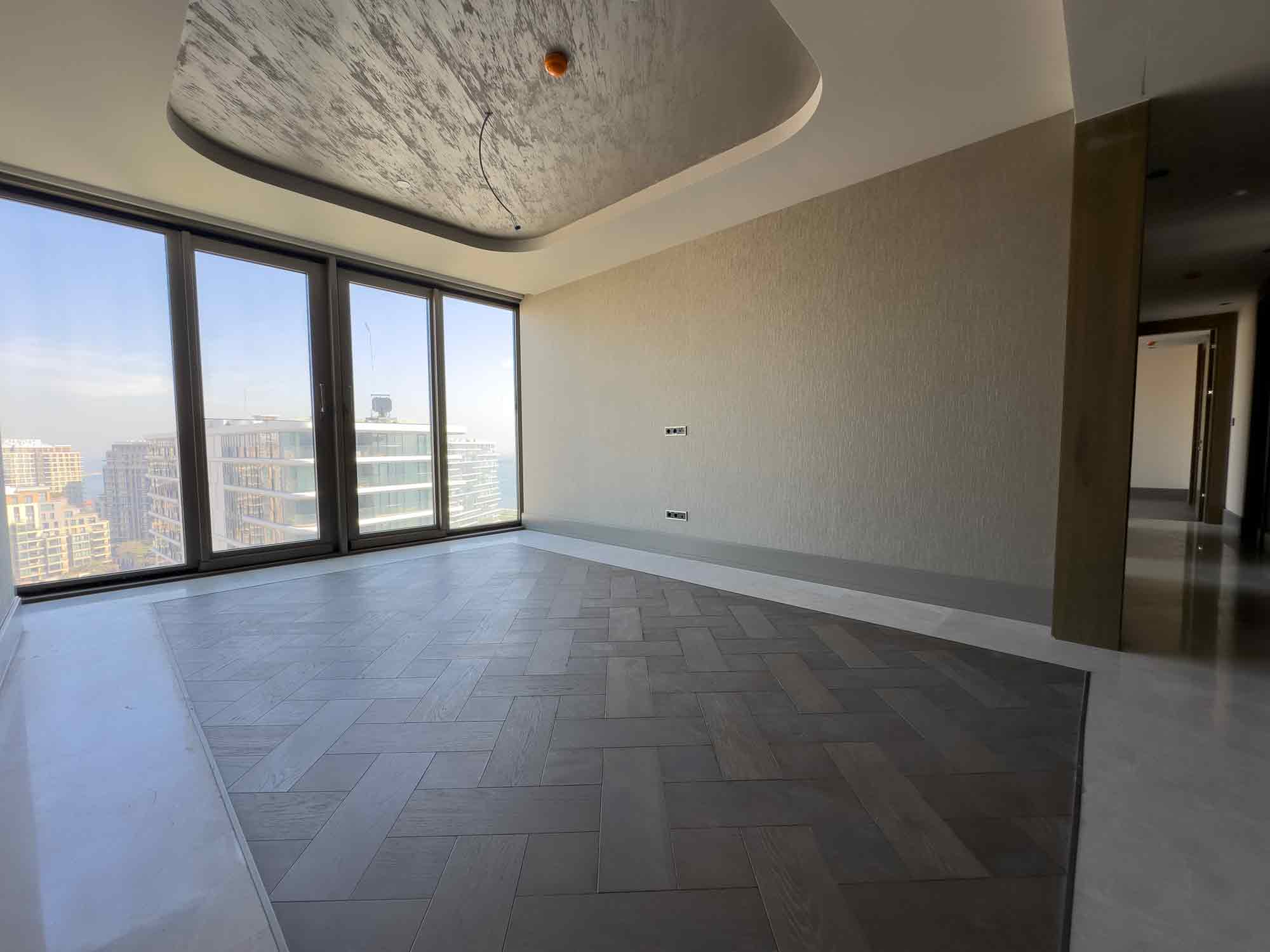 Zeytinburnu Yedi Mavi'de Deniz Manzaralı Kiralık 3+1 Sıfır Daire