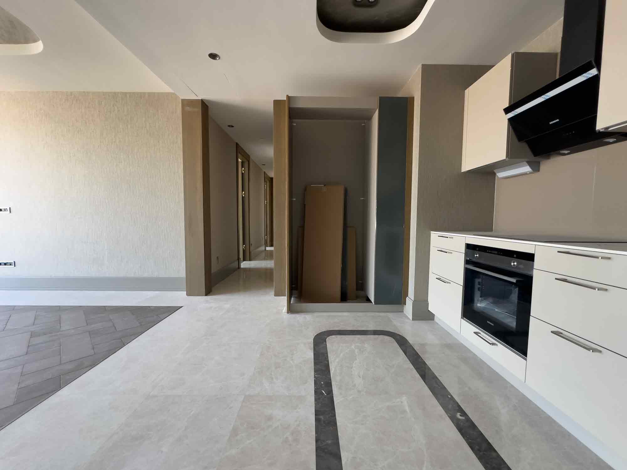 Zeytinburnu Yedi Mavi'de Deniz Manzaralı Kiralık 3+1 Sıfır Daire