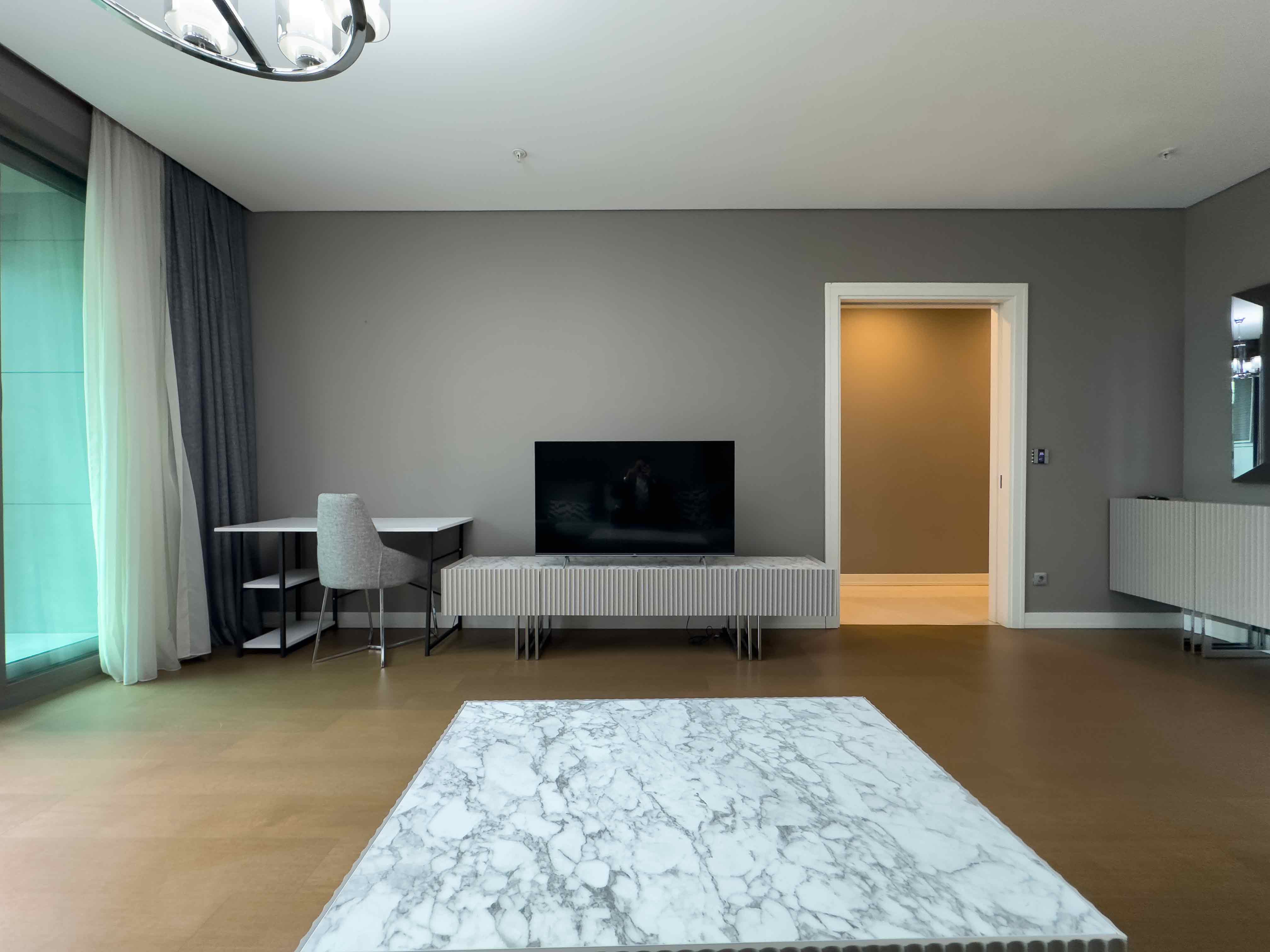 Vadistanbul Park'ta Modern Eşyalı Kiralık 2+1 Site İçi Peyzaj Manzaralı Daire